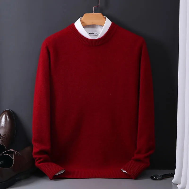 Maglione In Misto Cashmere Confortevole для Uomini