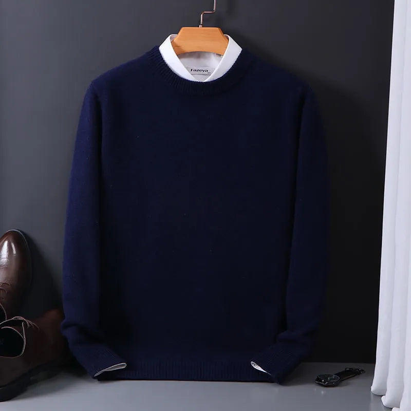 Maglione In Misto Cashmere Confortevole для Uomini